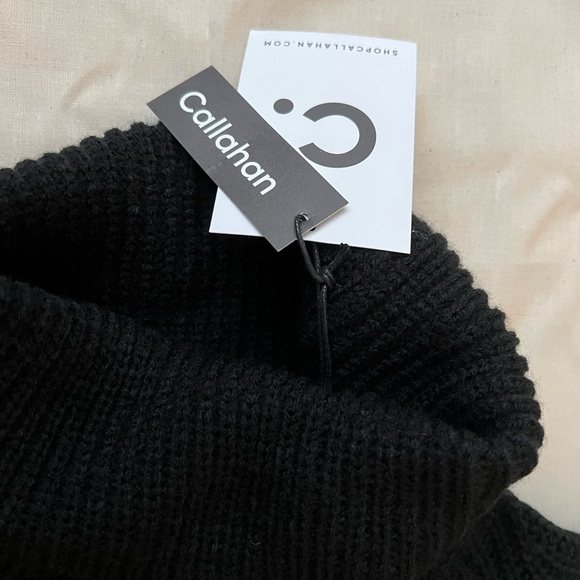 NWT Callahan Black Cora Turtleneck Sweater Size XS - Picture 6 of 6